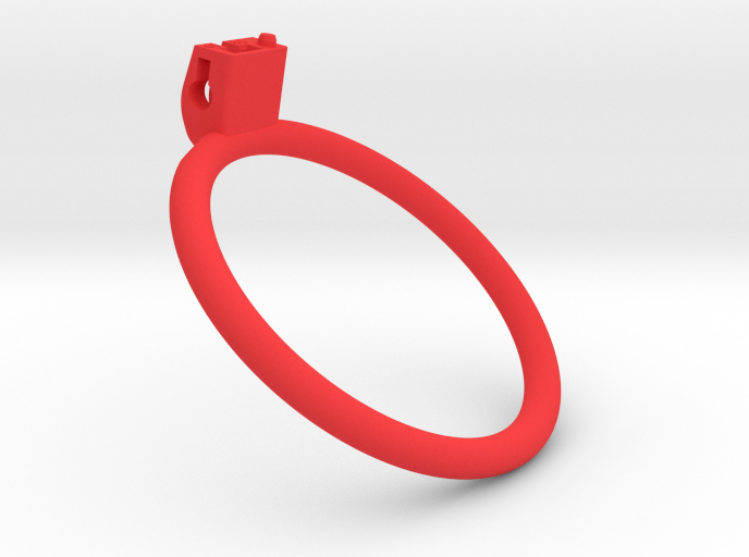 Cherry Keeper Ring - 80mm Flat +40°