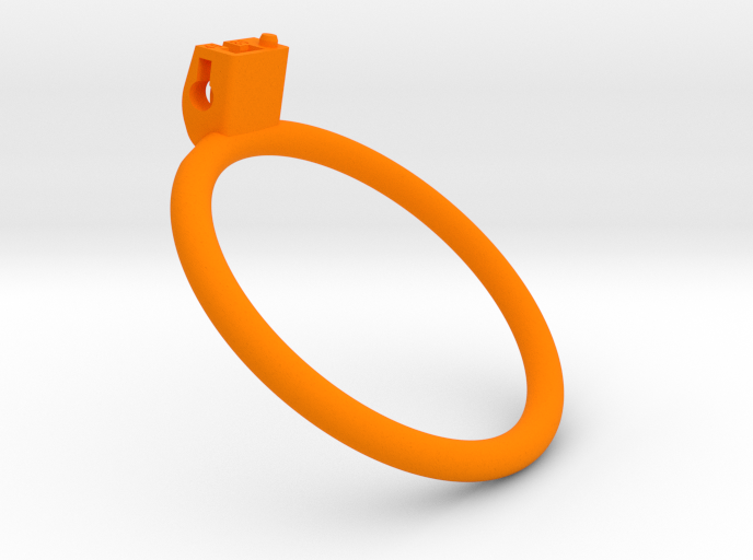 Cherry Keeper Ring - 80mm Flat +40°